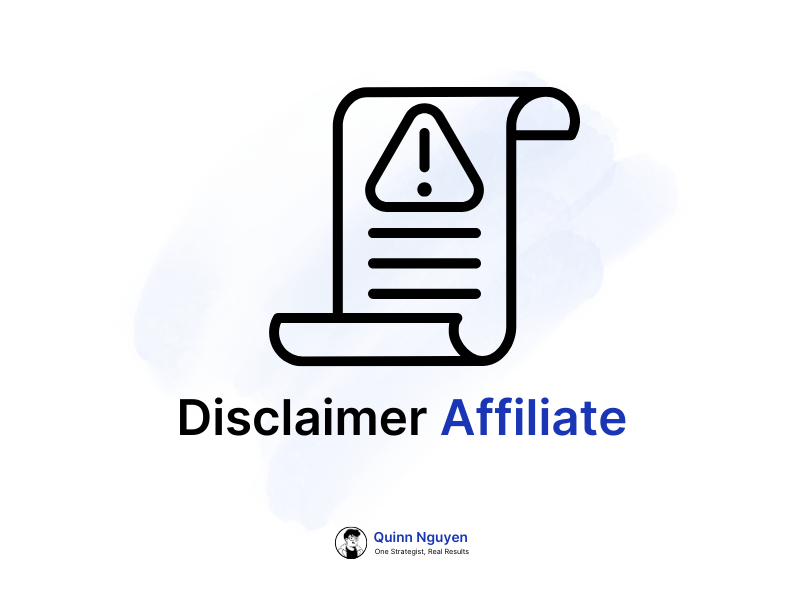 Disclaimer affiliate